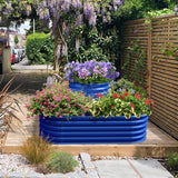 🎉 Olle 4-Style Modular Galvanized Raised Garden Beds [Build 1 of 4 Configurations]