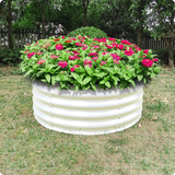 Olle Gardens 17" Tall x 42" Round Raised Garden Bed