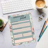 DipaliZ Florals Gratitude Journal Captivating Pastel 6x8