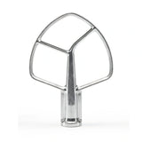 KitchenAid Commercial KSMC7QFB Stainless Steel Flat Beater Attachment for 7- and 8-Quart Planetary Stand Mixers