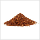 Heap of Rooibos Tea leaves on a white background