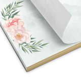 DipaliZ Vibrant Rose Flower Notepad Eco Friendly Paper