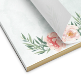DipaliZ Vibrant Rose Flower Notepad Eco Friendly Paper