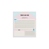 DipaliZ Weekly Planner Notepad Fashion Lovers 8.5x11in