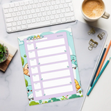DipaliZ Small Birds Daily Planner Stylish Organization