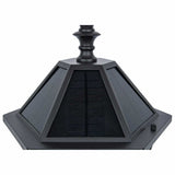 SmartYard Outdoor Solar LED Lamp Post 300 Lumen 90 Inch Tall