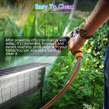 Solar Bug Zapper Outdoor, Wireless Portable Camping Mosquito Zapper 4500V For 3500 Sq.ft with Panel Sensor, Fly Traps with 10FT Extension Cord