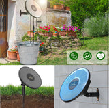 Solar Drip Irrigation System Kit, Automatic Watering System with 6 Timer Modes With 15 Heads