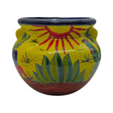 Talavera Cactus Planter | Yellow Desert Design