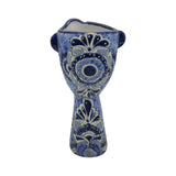 Talavera Lady Planter | Day of the Dead Face Design