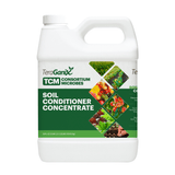 TeraGanix TCM Consortium Microbes Soil Conditioner Concentrate container on a white background