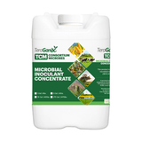TeraGanix TCM Microbial Inoculant Concentrate container on a white background