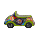 Small Talavera Car Planter | Ceramic Car Statue