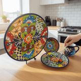 16-Piece Mexican Talavera Dinnerware Set | Handmade Talavera