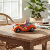 Small Talavera Car Planter | Ceramic Car Statue