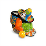 Colorful Talavera Panchito Planter | Mexican Sleeping Man Pottery