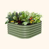Vego 17" Tall 4 In 1 Small Modular Metal Raised Garden Bed Kit