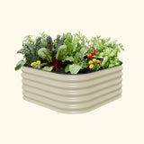 Vego 17" Tall 4 In 1 Small Modular Metal Raised Garden Bed Kit