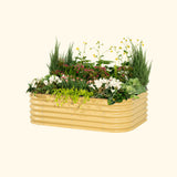 Vego 17" Tall 6 In 1 Medium Modular Metal Raised Garden Bed Kit