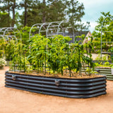 Vego 17" Tall 10 In 1 Jumbo Modular Metal Raised Garden Bed Kit