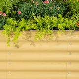 Vego 17" Tall 6 In 1 Medium Modular Metal Raised Garden Bed Kit