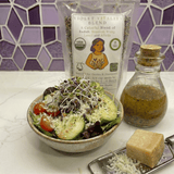 Sprout Spout Violet Vitality Blend Starter Kit: Sprout Spout + 4oz or 1lb seeds + Free Sprout Scoop