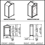 Indoor/Outdoor Garden Cabinet