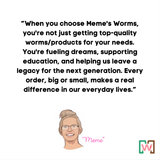 Memes VermiFusion Blend Worm Bedding