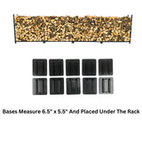 The Woodhaven 16ft Firewood Rack