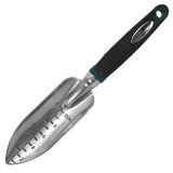 Gardening trowel with measurement markings on a white background Zenport Transplanter